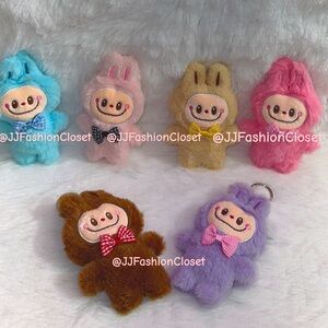 Cute LABUBU Plush Keychain